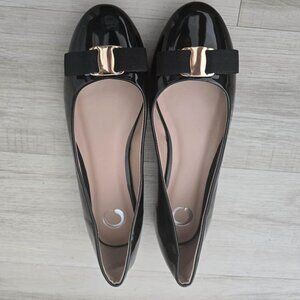 Journee Collection Black Shoes Size 10